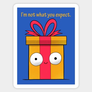 Mocking Gift - Funny Christmas Magnet